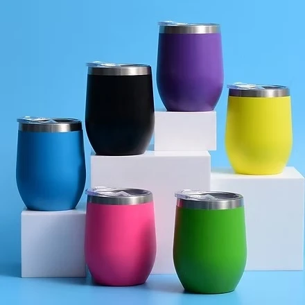 COPO TERMICO INOX OVO PAREDE DUPLA 320ML PERSOANLIZADO